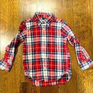 Plaid Gap Button-up